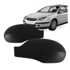 Capa De Retrovisor Preto C5 2001 A 2007 Le