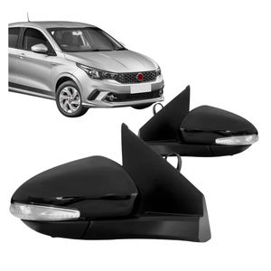 Retrovisor Argo 2017 A 2023  Eletrico Com Pisca