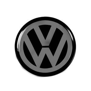 Emblema P/ Calota Resinado Vw 48mm