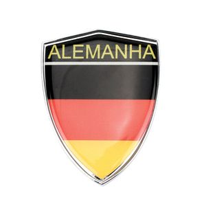 Emblema Escudo Da Alemanha Com Moldura Cromada
