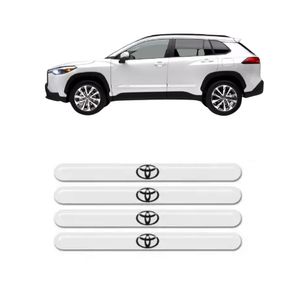 Adesivo Macaneta Externa Toyota 4 Pecas