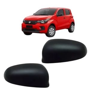 Capa Retrovisor Preto S Furo Para Pisca Mobi 2016 A 2023