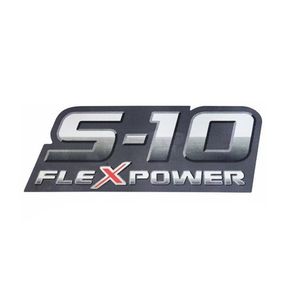 Emblema Escovado S-10 Flex Power