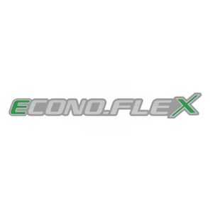 Emblema Econoflex Escovado Verde Grande