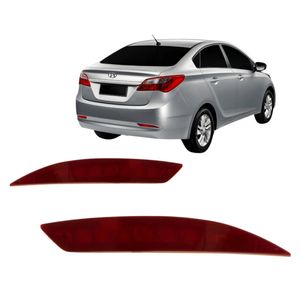 Refletor Parachoque Compatível com Hb20 Sedan 2012 A 2015