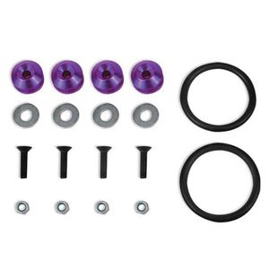 Trava De Parachoque Roxo Com Furo