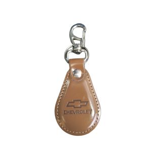 Chaveiro Gm Couro Marrom