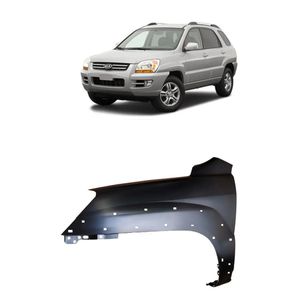 Paralama Dianteiro Sportage 2005 2006 2007 A 2010 Com Furo