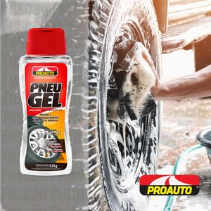 Limpa Pneu Gel Proauto 535g