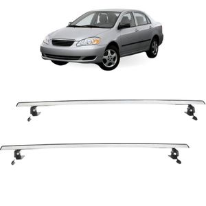 Rack Aluminio Corolla 2003 A 2010 4 Portas