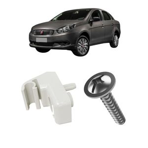 Kit Suporte Do Quebra Sol Grand Siena 2012 A 2018