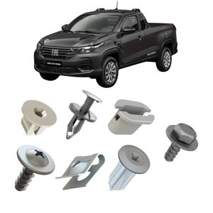 Kit Presilhas Para Barro Dianteiro Strada Nova 2020 A 2024