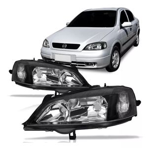 Farol Astra 1998 1999 2000 2001 2002 Mascara Negra