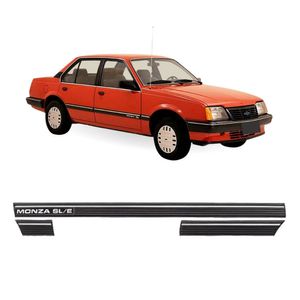 Friso Lateral Monza Sle 1982 1983 1984 1985 1986 4 Portas