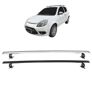 Rack Aluminio Ka 2008 A 2014 2 Portas Fixa Porta