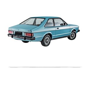 Friso De Aluminio Corcel Ii 1978 A 1986 Tampa Mala