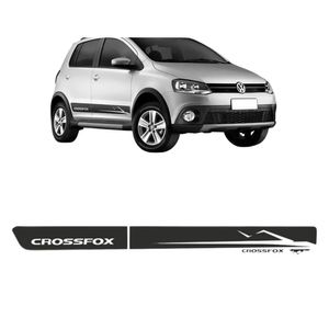 Faixa Lateral Crossfox 2010 2011 Preta