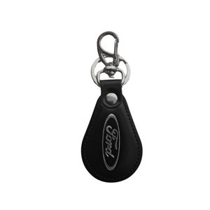Chaveiro Ford Couro Preto
