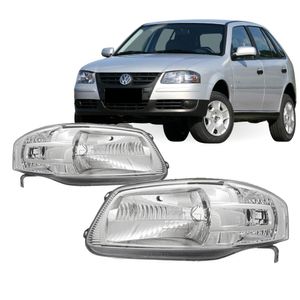Farol Gol 2006 A 2008 Mascara Cromada