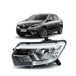 Farol Logan 2020 2021 2022 2023 Com Led