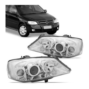 Farol Astra 2003 2004 2005 2006 2007 A 2011 Mascara Cromada