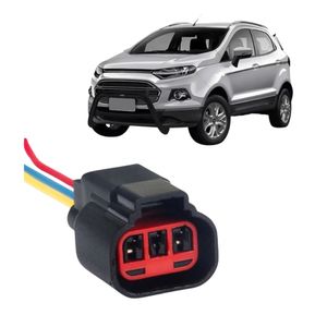 Conector Sensor Rotacao Ecosport 2012 A 2017 3 Vias