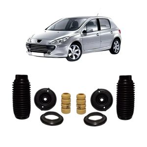 Kit Amortecedor C4 Pallas 2008 A 2013 Dianteiro