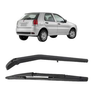 Braco Limpador Traseiro Palio 96 A 2013 Plastico Com Palheta
