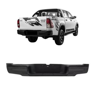 Parachoque Traseiro Preto Hilux 2016 A 2022