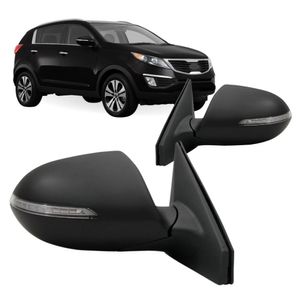 Retrovisor Sportage 2011 A 2015 Eletrico Com Pisca Retratil