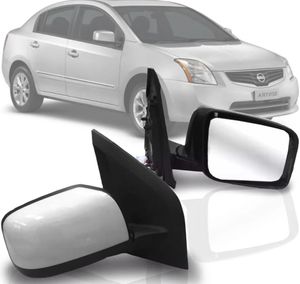 Retrovisor Sentra 2010 2011 2012 Eletrico Cabeca Quadrada