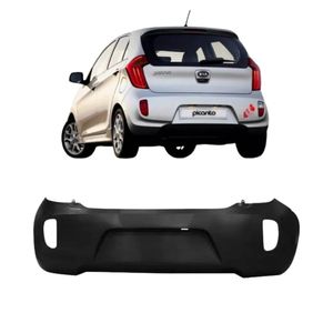 Parachoque Traseiro Preto Picanto 2012 A 2015
