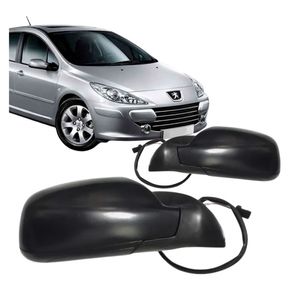 Retrovisor 307 2003 A 2012 Eletrico Com Sensor Temperatura