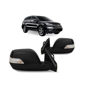 Retrovisor Cr-v 2007 2008 2009 A 2012 Eletrico Com Pisca