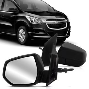 Retrovisor Spin 2012 2013 A 2018 Com Controle Texturizado