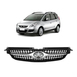 Grade Dianteira J6 2011 A 2015 Preto Friso Cromado