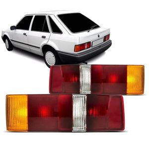 Lanterna Traseira Escort 1987 A 1992 Hobby 93 A 95 Tricolor