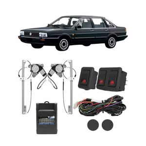 Kit Vidro Eletrico Diant Compativel Com Santana 1984 A 1997