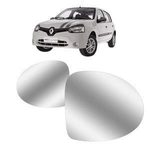 Refil De Retrovisor Compativel Com Clio 2013 A 2015