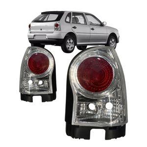 Lanterna Traseira Esportiva Gol G4 Cristal Ld