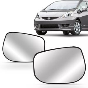 Refil De Retrovisor Compativel Com New Fit 2009 A 2014