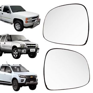 Refil De Retrovisor Compativel Com S10 Blazer 1995 A 2011