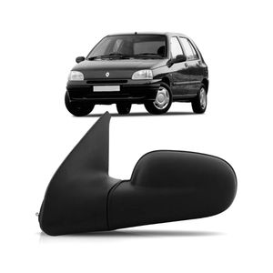Retrovisor Compativel Com Clio 1996 A 1999 Com Controle