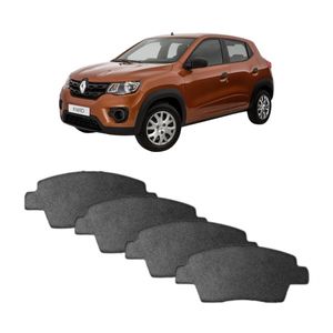 Pastilha Freio Compativel Com Kwid 2017 A 2022 Dianteira