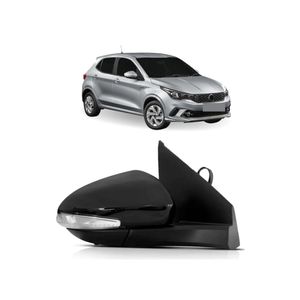 Retrovisor Compativel Com Argo 2017 A 2021 Eletrico C Pisca