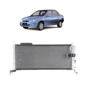 Condensador Corsa 1999 2000 2001 2002 1.0 1.6 8v