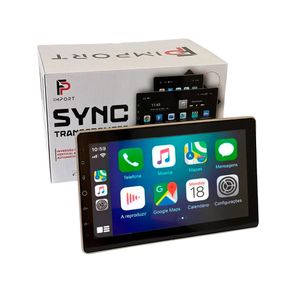 Radio Multimidia Smart Sync 10.1 Transformers 1din - Tela Ip