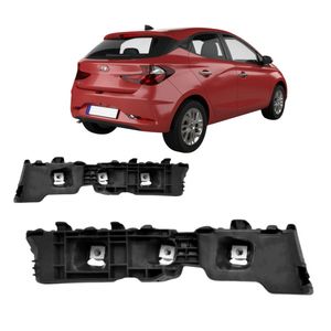 Guia Parachoque Compativel Com Hb20 Hatch 20 A 2022 Traseiro