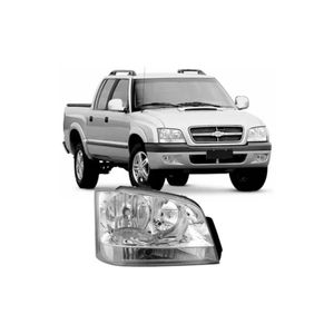 Farol S10 2001 2002 2003 2004 2005 2006 A 2011 Cristal