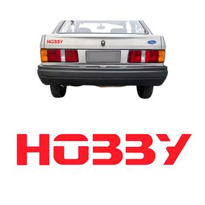 Adesivo Compativel Com Hobby 1995 1996 Vermelho